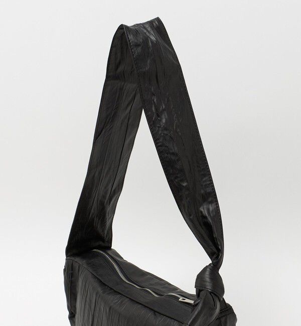 BEAUTY&YOUTH UNITED ARROWS「レザーライク ギャザー ショルダーバッグ」|ショルダー・メッセンジャー|