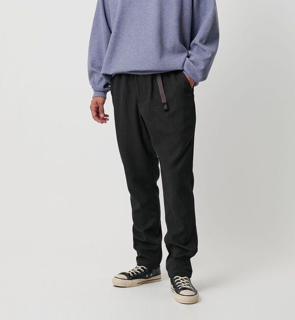 BEAUTY&YOUTH UNITED ARROWS「【別注】＜Gramicci＞ウールライク ツイル パンツ」|チノ|DK.GRAY
