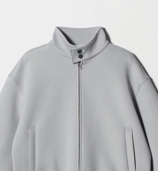 BEAUTY&YOUTH UNITED ARROWS「【WEB限定】ダブルニット ジップスタンドブルゾン ウォッシャブル」|ブルゾン・スタジャン|