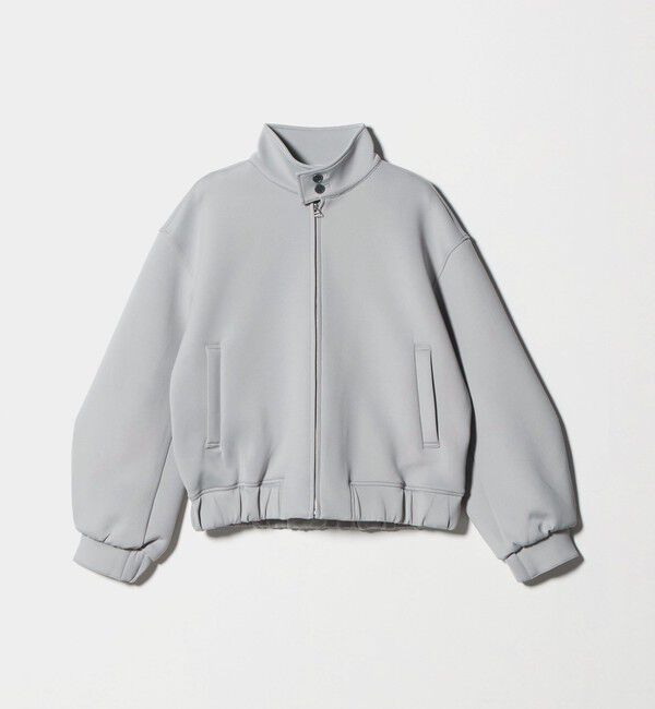 BEAUTY&YOUTH UNITED ARROWS「【WEB限定】ダブルニット ジップスタンドブルゾン ウォッシャブル」|ブルゾン・スタジャン|