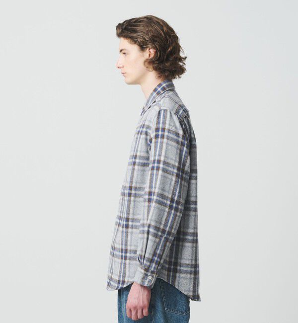 BEAUTY&YOUTH UNITED ARROWS「＜one BEAUTY&YOUTH＞Y/DYE ブラッシュ シャツ FORM型」|シャツ・ブラウス|