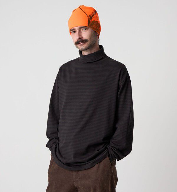 STEVEN ALAN「＜Steven Alan＞ 32 ジャージー タートルネック カットソー NARROW」|Tシャツ・カットソー|