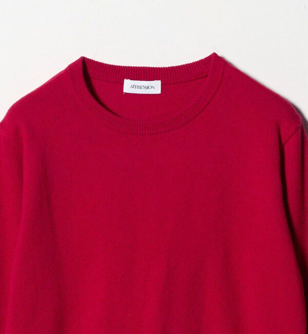 ATTISESSION「＜ATTISESSION＞ショート プルオーバー トップス」|ニット・セーター|