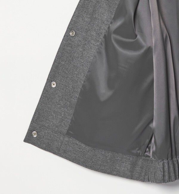 BEAUTY&YOUTH UNITED ARROWS「毛ブレンド スナップブルゾン」|ブルゾン・スタジャン|