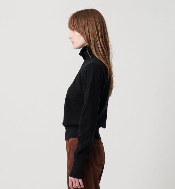 ATTISESSION「＜ATTISESSION＞ウールカシミヤ クルーネックニット＆ネックウォーマー」|ニット・セーター|