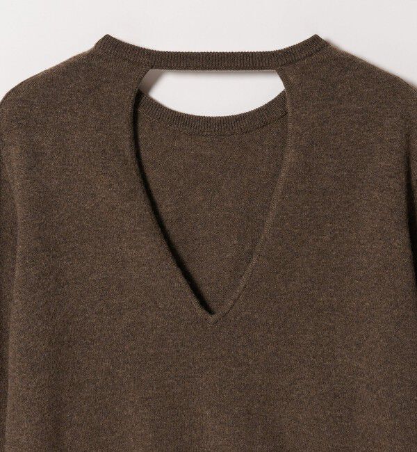 ATTISESSION「＜ATTISESSION＞ウールカシミヤ クルーネックニット＆ネックウォーマー」|ニット・セーター|