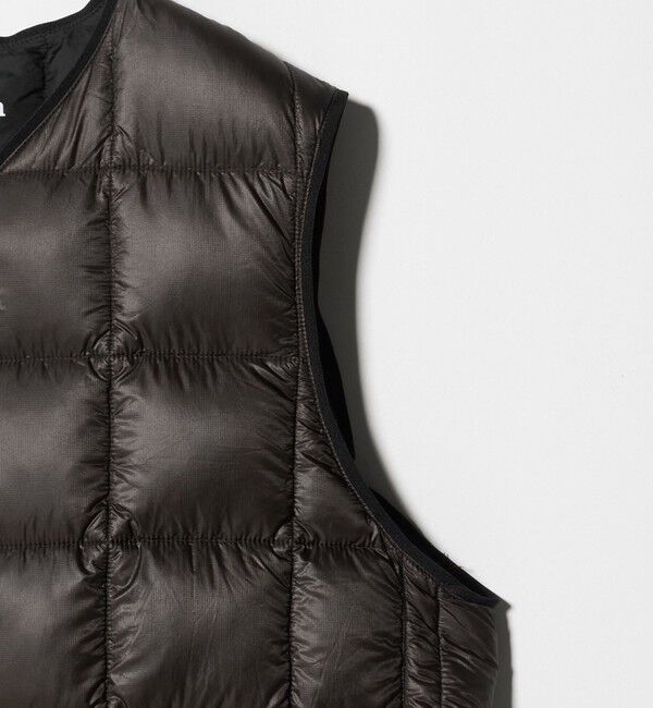 California General Store「＜CGS.＞リサイクルナイロン アライド ダウンベスト」|ダウン|