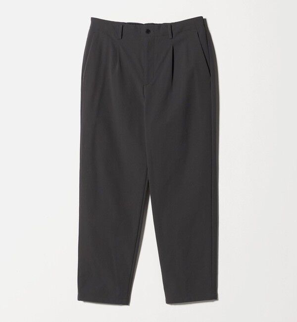 BEAUTY&YOUTH UNITED ARROWS「KOMATSU PACK URK 1プリーツ テーパード パンツ ストレッチ セットアップ対応 裏起毛」|チノ|