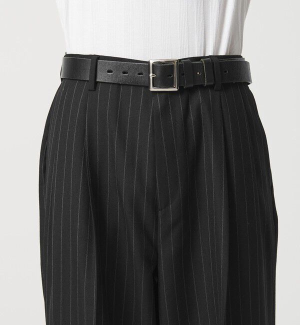 MONKEY TIME「TWツイル 2P ワイド ストレート スラックス」|チノ|