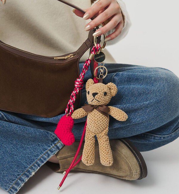 BEAUTY&YOUTH UNITED ARROWS「＜VIAMAILBAG＞アニマル チャーム」|キーケース|RED