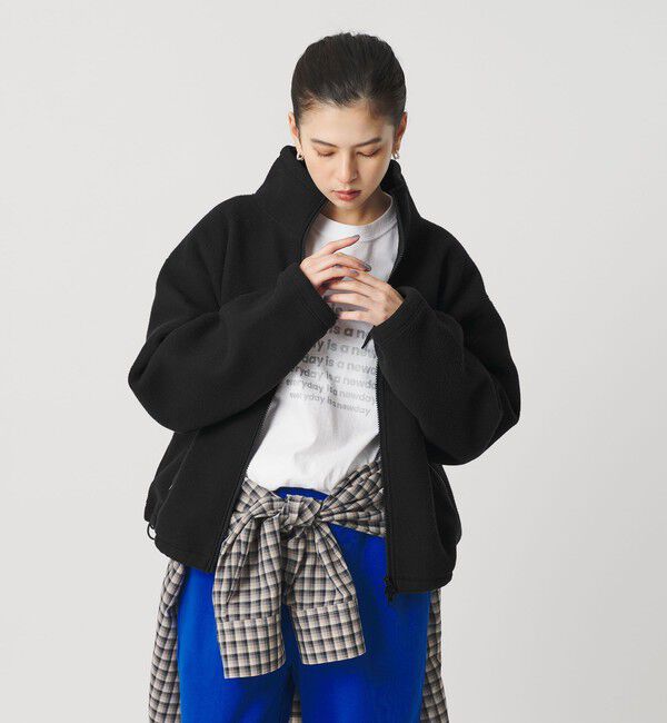 BEAUTY&YOUTH UNITED ARROWS「ポリエステルフリース ジップブルゾン」|ブルゾン・スタジャン|