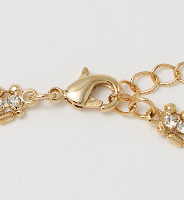 BEAUTY&YOUTH UNITED ARROWS「ガラス&times;チェーン 3連 ネックレス」|ネックレス|