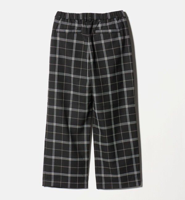 BEAUTY&YOUTH UNITED ARROWS「【WEB限定】裏起毛ウィンドウペン タックワイドパンツ ウォッシャブル」|その他|