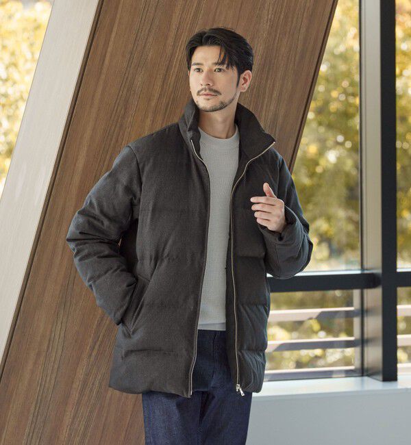 BEAUTY&YOUTH UNITED ARROWS「【WEB限定 WARDROBE SMART】LANATEC 2WAY ダウンジャケット」|ダウン|