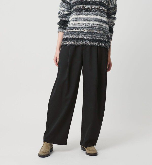 BEAUTY&YOUTH UNITED ARROWS「毛ポリエステル カーブパンツ ウォッシャブル」|その他|