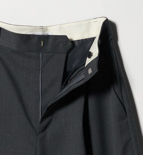 BEAUTY&YOUTH UNITED ARROWS「毛ポリエステル カーブパンツ ウォッシャブル」|その他|