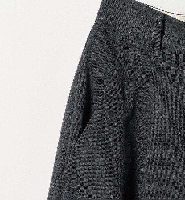 BEAUTY&YOUTH UNITED ARROWS「毛ポリエステル カーブパンツ ウォッシャブル」|その他|