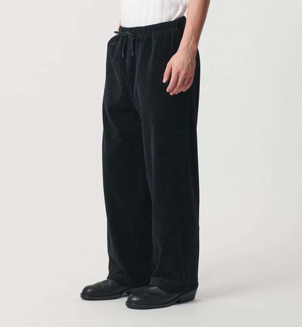 MONKEY TIME「ベロア バギー イージー パンツ」|チノ|