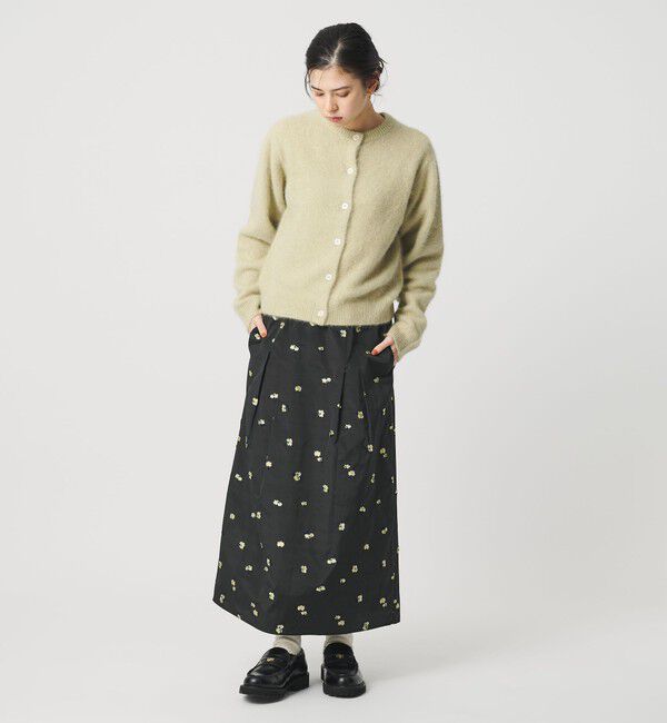 BEAUTY&YOUTH UNITED ARROWS「フラワージャガード スカート ウォッシャブル」|スカート|