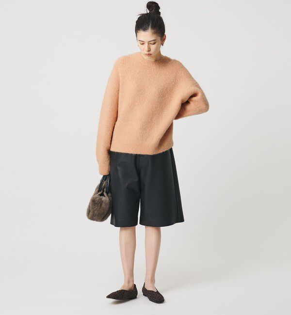 BEAUTY&YOUTH UNITED ARROWS「アルパカブレンド シャギー ニットプルオーバー」|ニット・セーター|