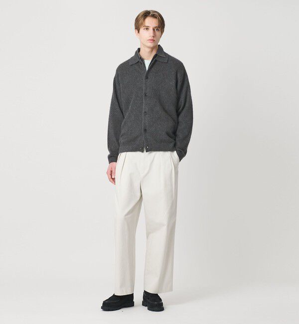 BEAUTY&YOUTH UNITED ARROWS「ブラッシュド ヤク ニット ジャケット」|カーディガン|