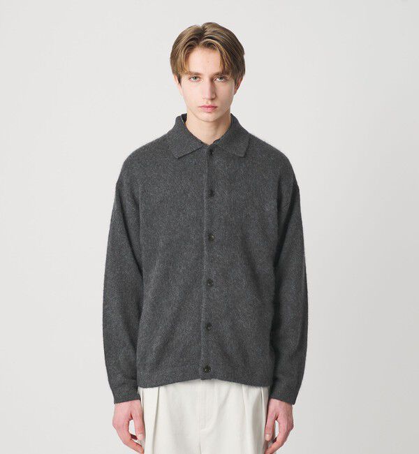 BEAUTY&YOUTH UNITED ARROWS「ブラッシュド ヤク ニット ジャケット」|カーディガン|