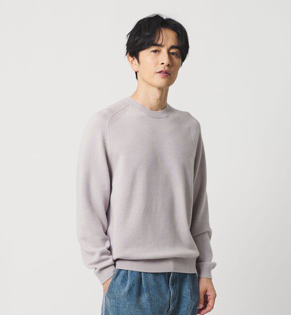 BEAUTY&YOUTH UNITED ARROWS「7ゲージ ファイン MRN クルーネック ニット 手洗い可能」|ニット・セーター|