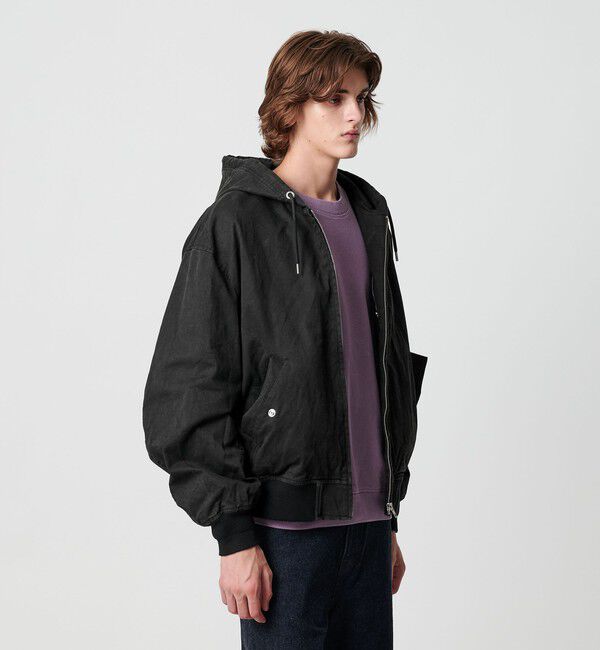 MONKEY TIME「ピグメント プリント ジップ フード ジャケット -セットアップ対応-」|その他|