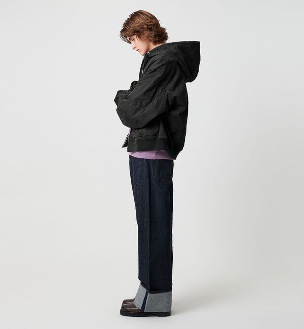 MONKEY TIME「ピグメント プリント ジップ フード ジャケット -セットアップ対応-」|その他|