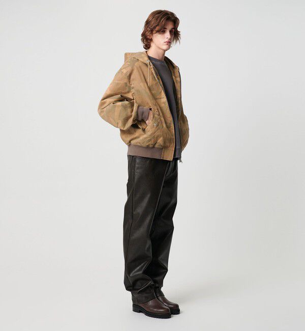 MONKEY TIME「ピグメント プリント ジップ フード ジャケット -セットアップ対応-」|その他|