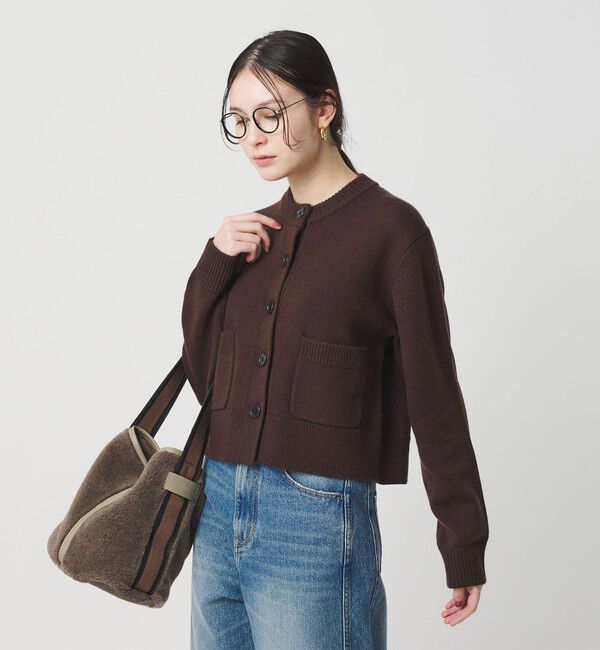 BEAUTY&YOUTH UNITED ARROWS「ウール ポケット カーディガン ウォッシャブル」|カーディガン|