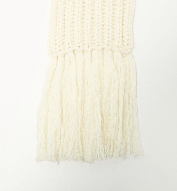 BEAUTY&YOUTH UNITED ARROWS「ローゲージ リブ マフラー」|マフラー|