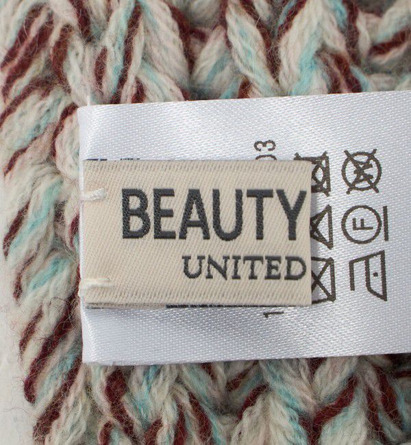 BEAUTY&YOUTH UNITED ARROWS「ローゲージ リブ マフラー」|マフラー|