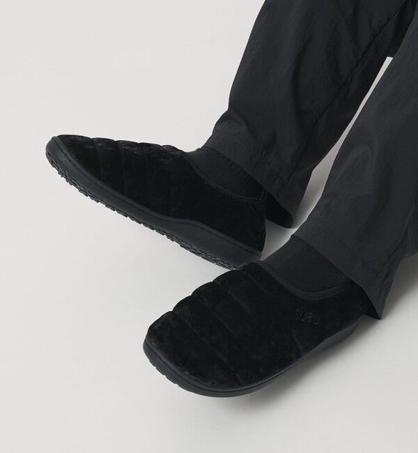 BEAUTY&YOUTH UNITED ARROWS「＜SUBU＞DOTS VAMP VELVET サンダル」|サンダル|