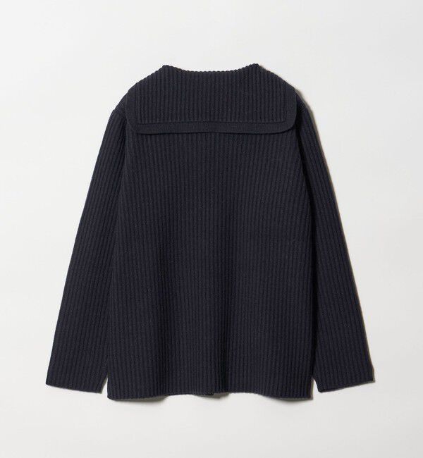 STEVEN ALAN「＜Steven Alan＞ウール リブ セーラーカラー カーディガン」|カーディガン|