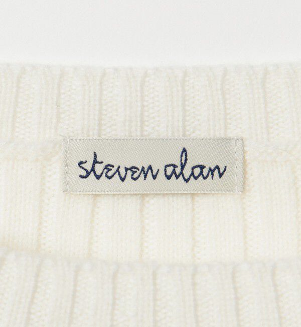 STEVEN ALAN「＜Steven Alan＞ウール リブ プルオーバー ニット」|ニット・セーター|