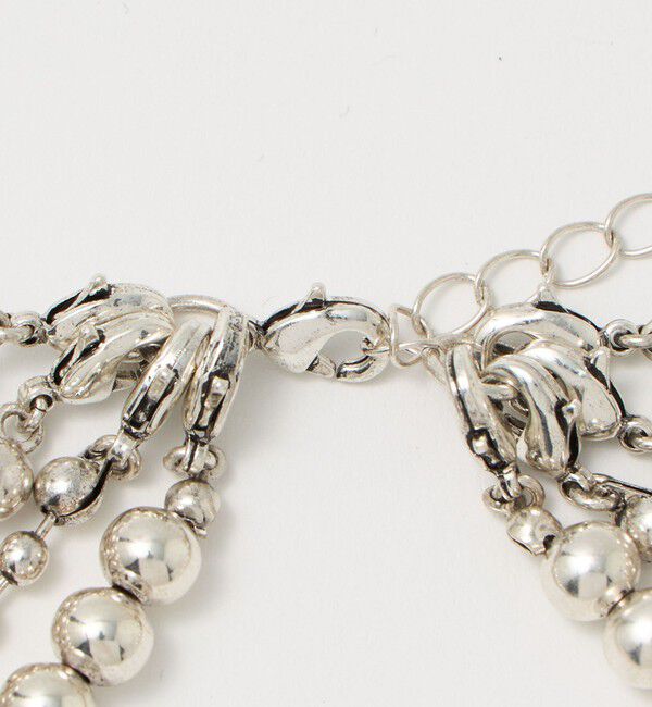 BEAUTY&YOUTH UNITED ARROWS「ボールチェーン 4連ネックレス」|ネックレス|