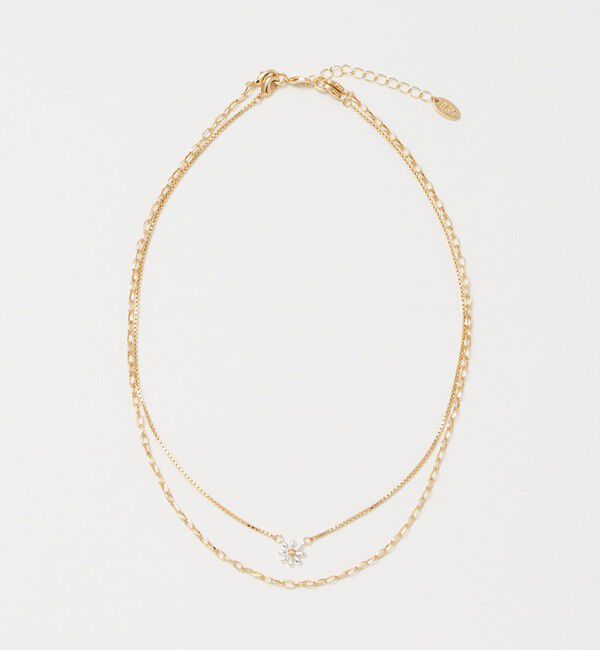 BEAUTY&YOUTH UNITED ARROWS「フラワーモチーフ 3WAY ネックレス」|ネックレス|