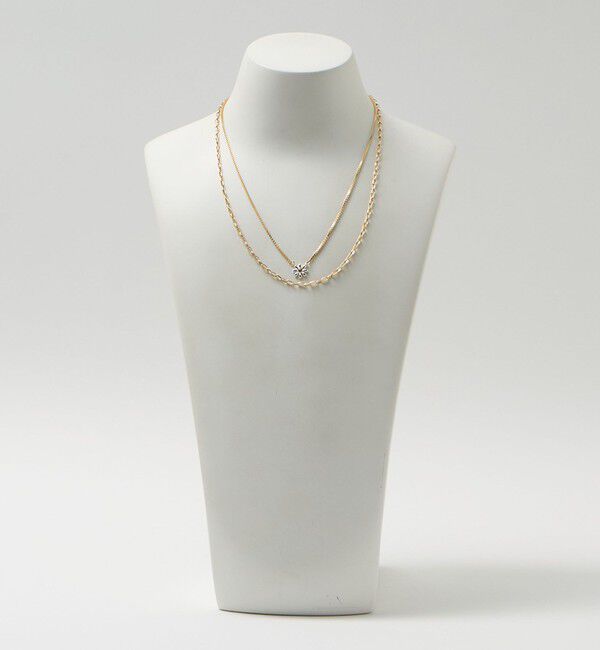 BEAUTY&YOUTH UNITED ARROWS「フラワーモチーフ 3WAY ネックレス」|ネックレス|