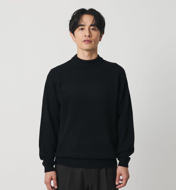BEAUTY&YOUTH UNITED ARROWS「ウールカシミヤブレンド モックネック ニット」|ニット・セーター|