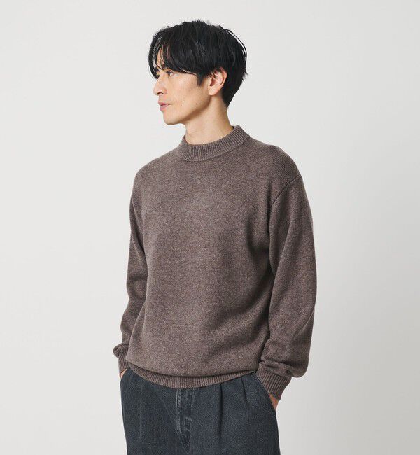 BEAUTY&YOUTH UNITED ARROWS「ウールカシミヤブレンド モックネック ニット」|ニット・セーター|MOCA