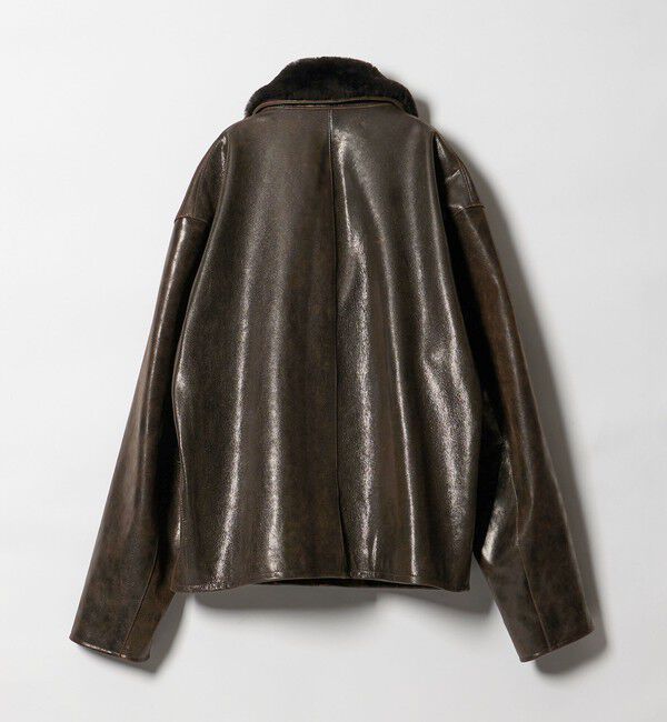 MONKEY TIME「ゴート ムートンカラー ジップ ジャケット」|その他|