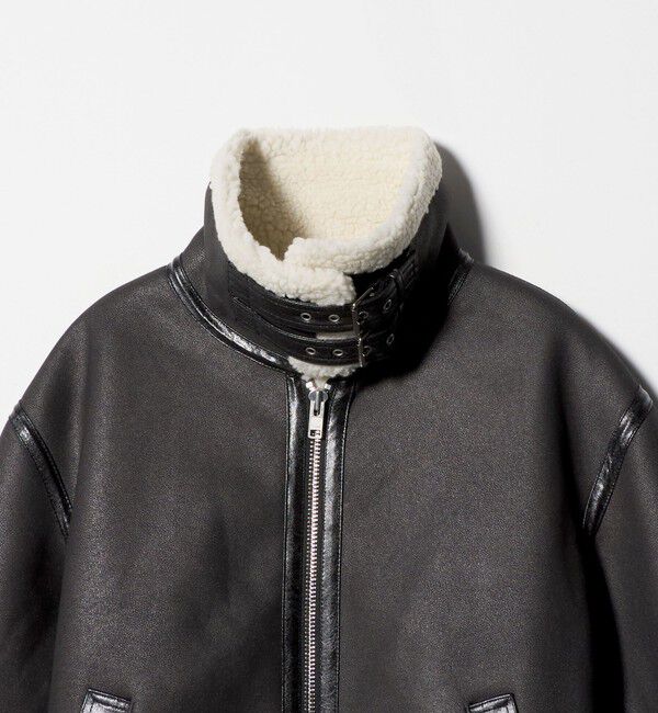 MONKEY TIME「ムートンライク B-3 ジャケット」|その他|
