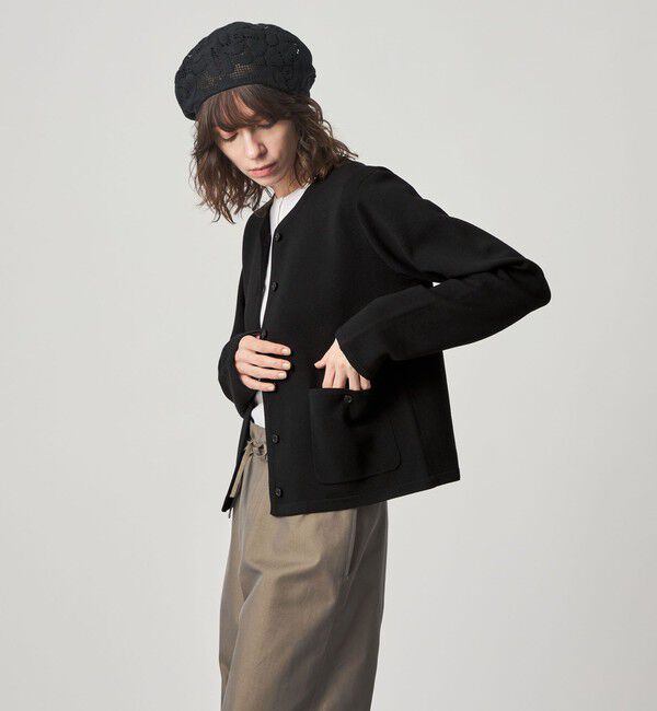 STEVEN ALAN「＜Steven Alan＞ミラノリブ ショートカーディガン」|カーディガン|
