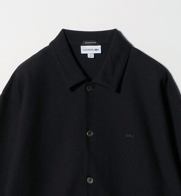 BEAUTY&YOUTH UNITED ARROWS「＜LACOSTE for BEAUTY&YOUTH＞ワントーン シャツ ジャケット」|カーディガン|