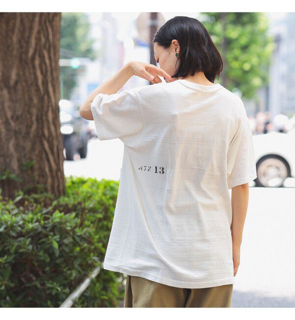 BEAMSBOY「WAREHOUSE & CO. / 別注 ステンシル13 Tシャツ」|Tシャツ・カットソー|