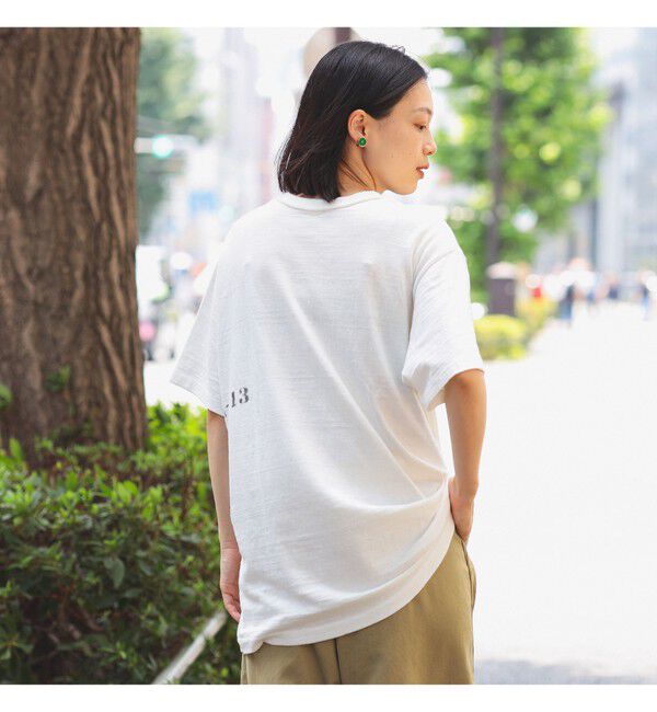 BEAMSBOY「WAREHOUSE & CO. / 別注 ステンシル13 Tシャツ」|Tシャツ・カットソー|