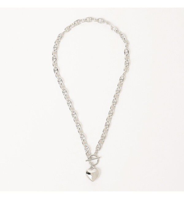 Ray BEAMS 「マリンチェーン マンテル ハート ネックレス」|ネックレス|