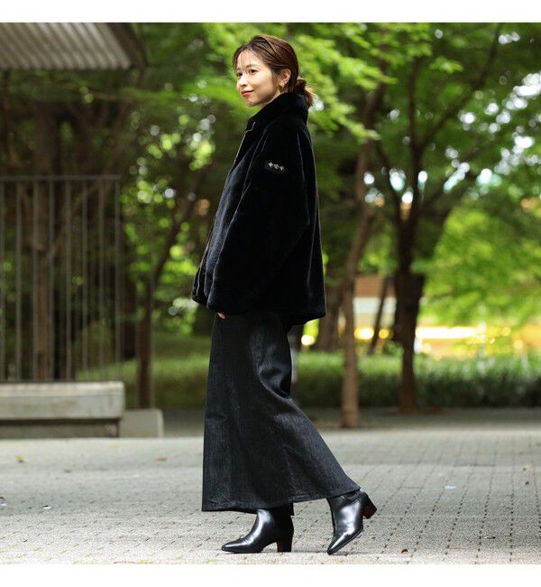 Demi-Luxe BEAMS 「TATRAS / BARBRA ボア ブルゾン」|ブルゾン・スタジャン|