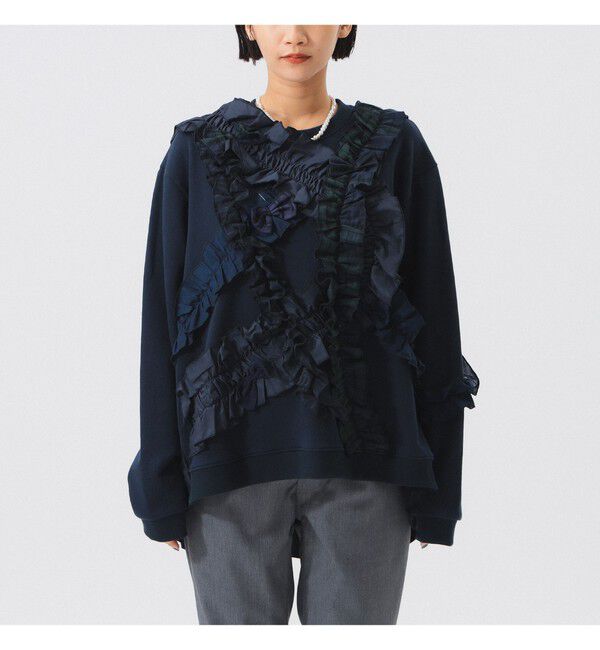 BEAMSBOY「【別注】TORI-TO / リボン スウェット シャツ」|スウェット・ジャージ|